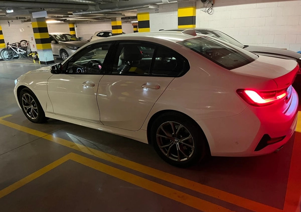 BMW Seria 3 cena 142000 przebieg: 77406, rok produkcji 2020 z Warszawa małe 704